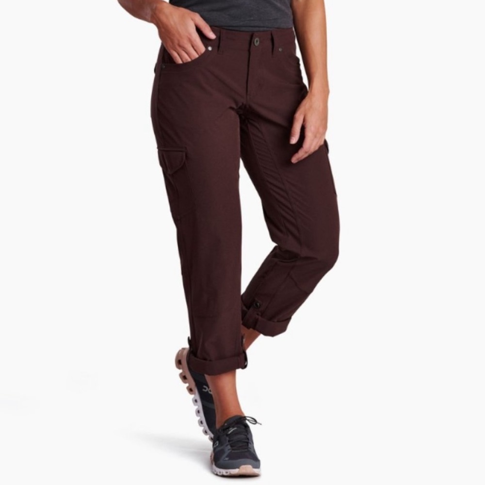 Kuhl Freeflex™ Roll-up Pant Ganache Size 8 Reg
